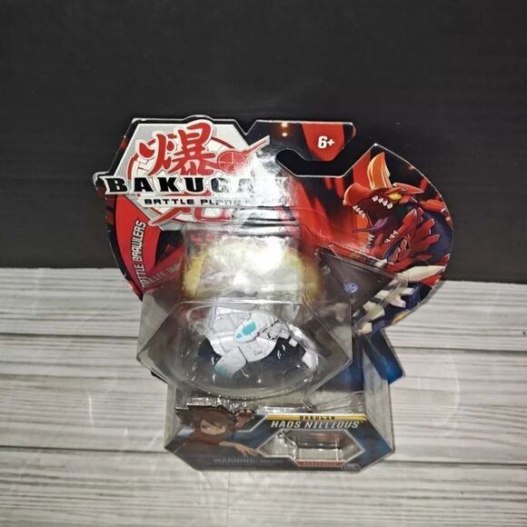 Bakugan Battle Planet Battle Brawler HAOS NILLIOUS Bakucores Action Figure New - Picture 2 of 9